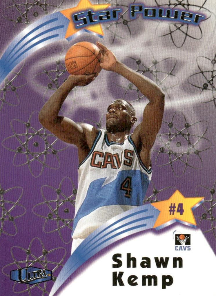 1997 Fleer Ultra Basketball Shawn Kemp #6 PSA 10
