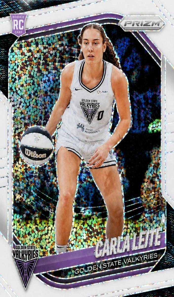 2025 Panini Prizm WNBA Basketball White Sparkle Carla Leite #6