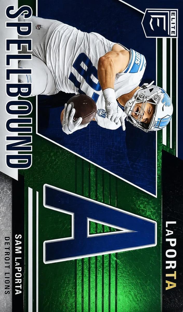 2024 Donruss Elite Football Green Sam LaPorta #11