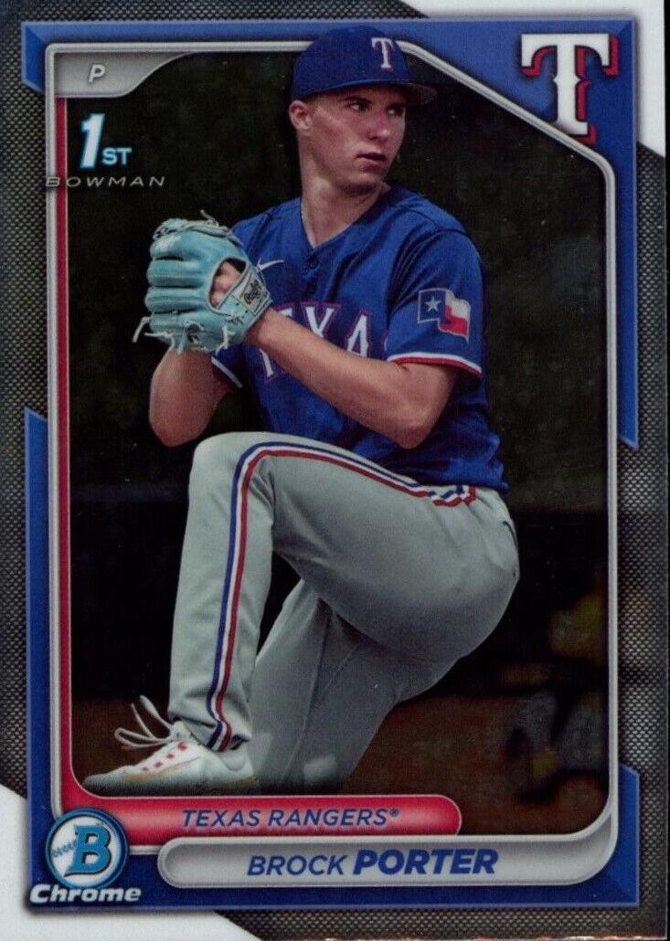 2024 Bowman Chrome Prospects Baseball Brock Porter #BCP-36