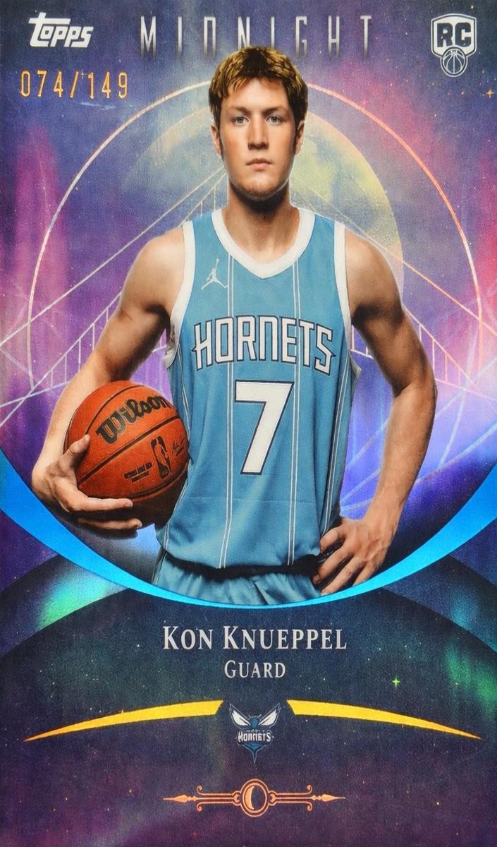 2025 Topps Midnight Basketball Morning Kon Knueppel #64