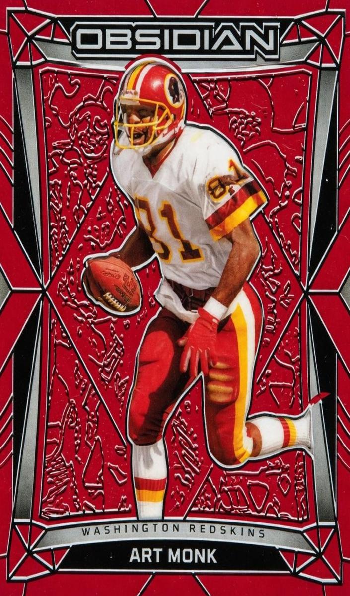 2024 Panini Obsidian Football Red Art Monk #199