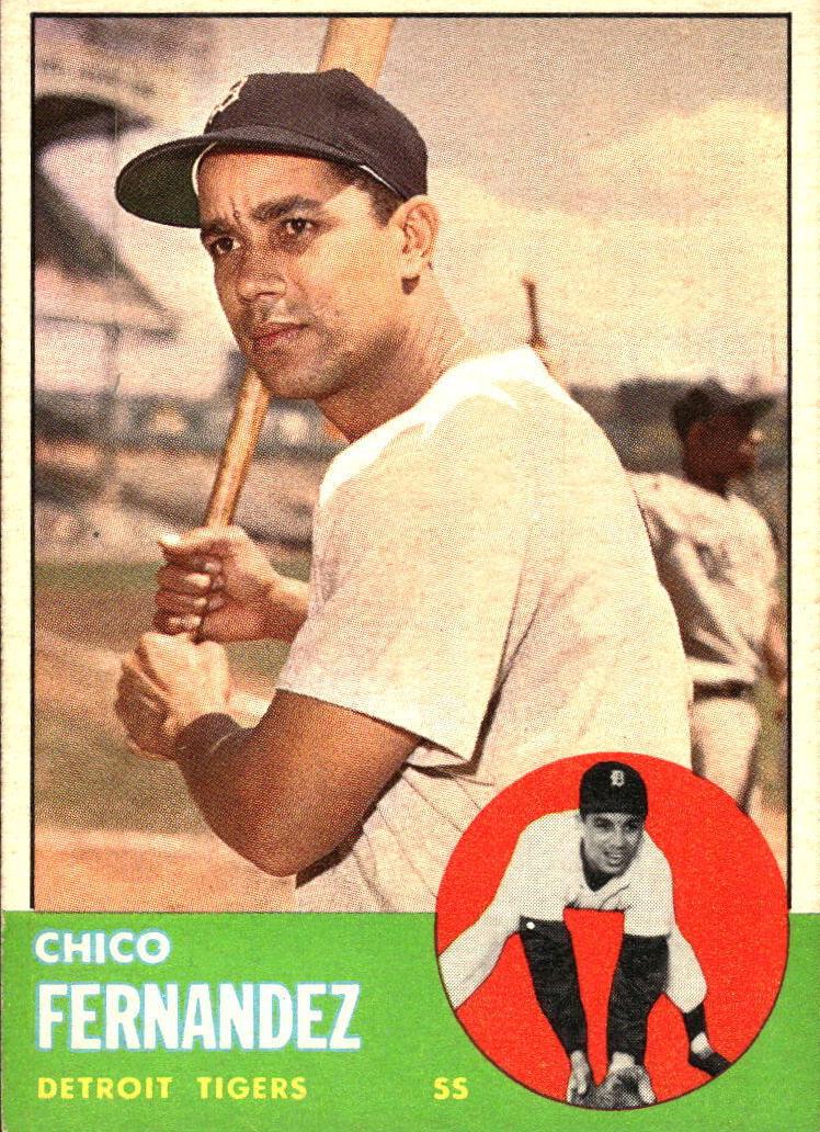 1963 Topps Baseball Chico Fernandez #278
