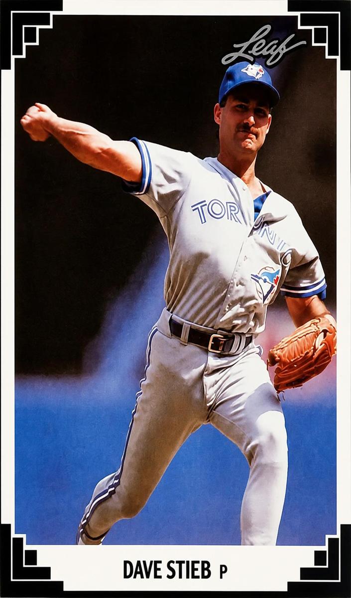 1991 Leaf Baseball Dave Stieb #96