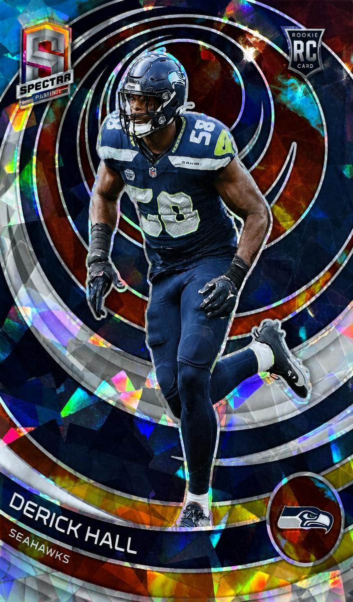 2023 Panini Spectra Football Astral Derick Hall #141