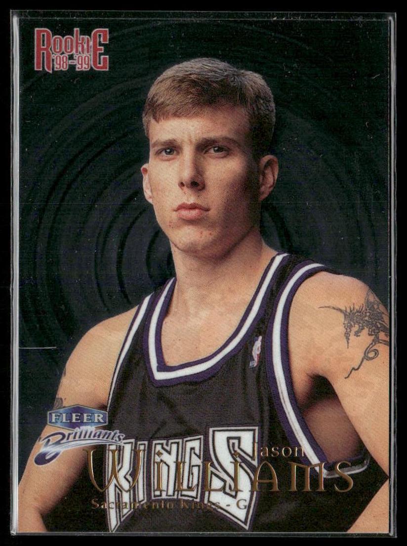 1998 Fleer Brilliants Basketball Jason Williams #107 PSA 9