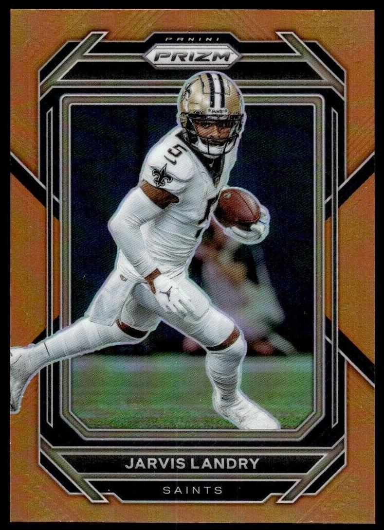 2022 Panini Prizm Football Orange Prizm Jarvis Landry #210