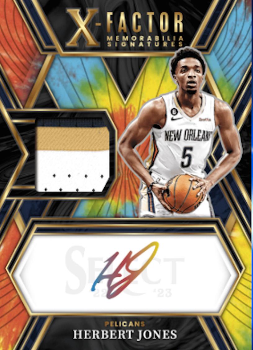 2022 Panini Select Basketball Herbert Jones #SS-HBJ