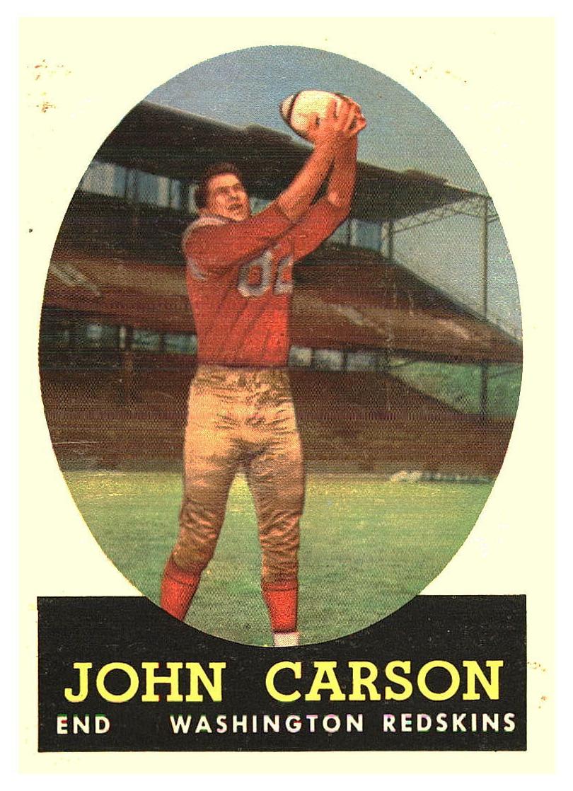 1958 Topps Football John Carson #47 PSA 6.5