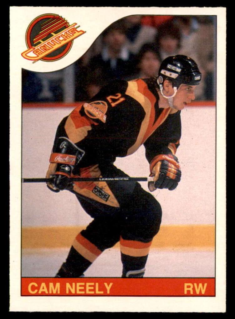 1985 O-Pee-Chee Hockey Cam Neely #228 PSA 9