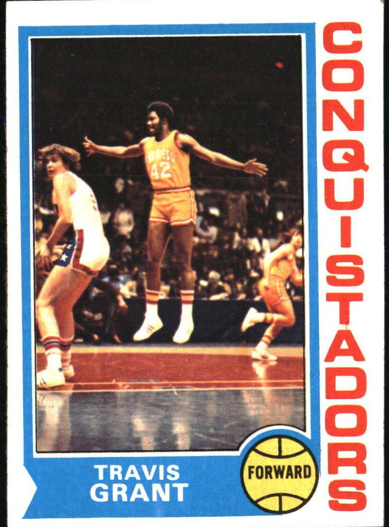 1974 Topps Basketball Travis Grant #259
