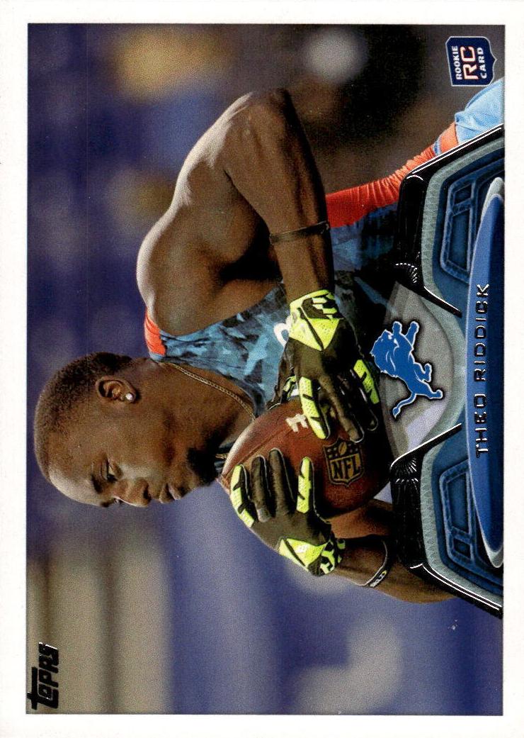 2013 Topps Football Theo Riddick #269 PSA 9