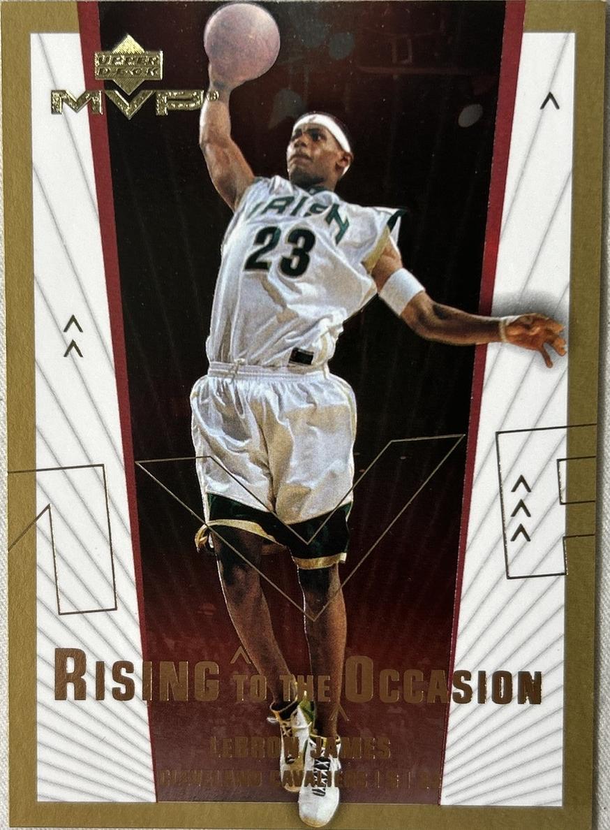 2003 Upper Deck MVP Basketball Lebron James #RO2