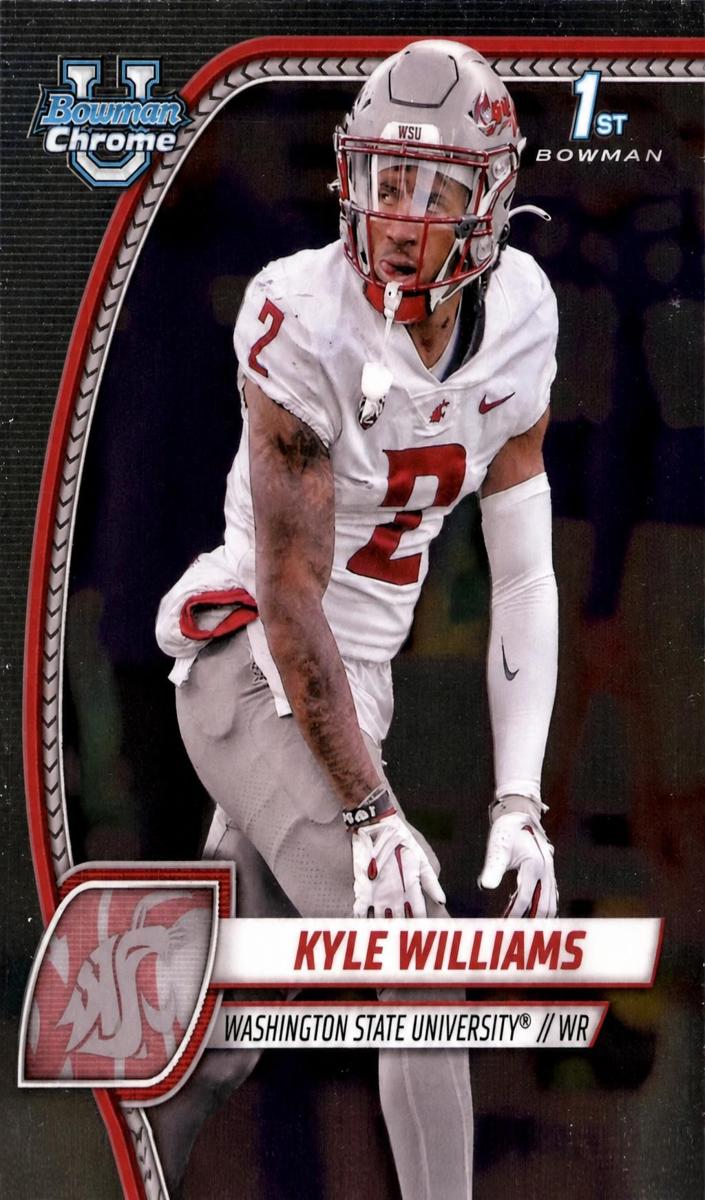 2024 Bowman Chrome University Football Kyle Williams #118