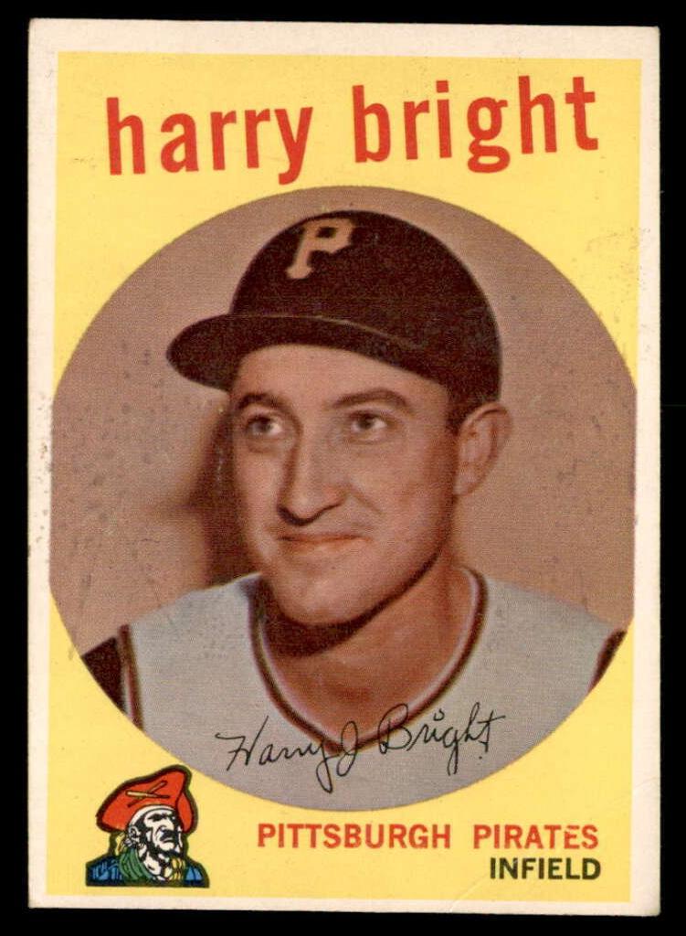 1959 Topps Baseball Harry Bright #523 PSA 6.5