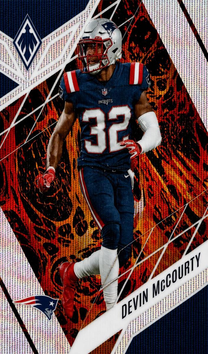 2022 Panini Phoenix Football Lava Devin McCourty #9