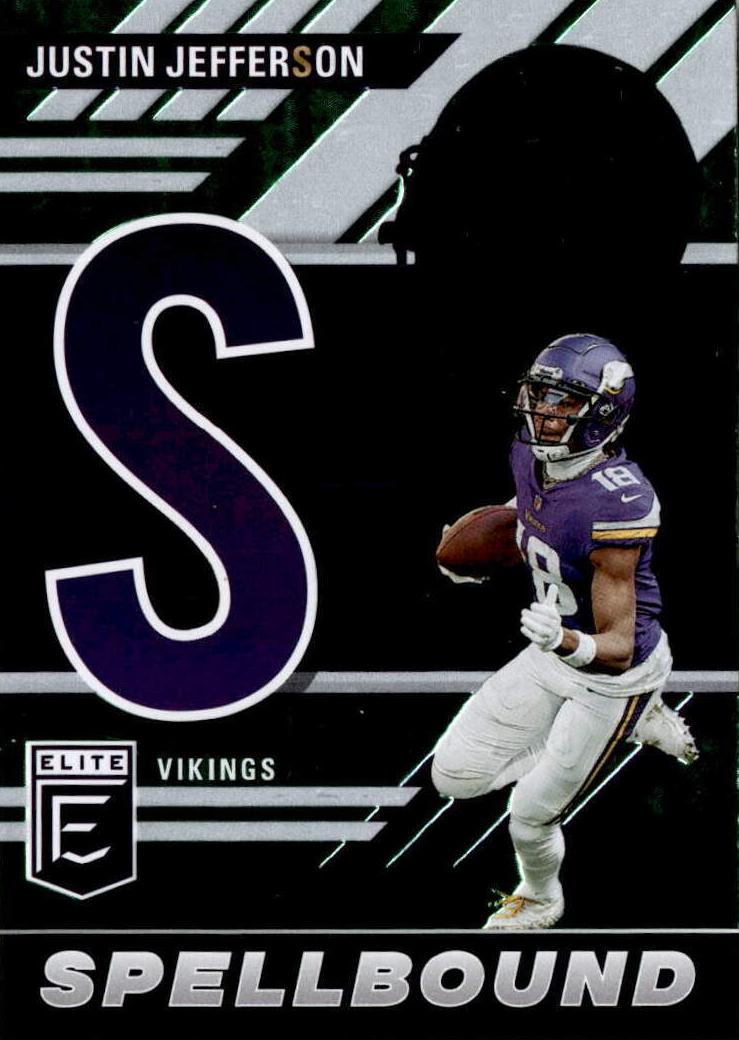 2023 Donruss Elite Football Green Justin Jefferson #SB-JJ7 SGC 10