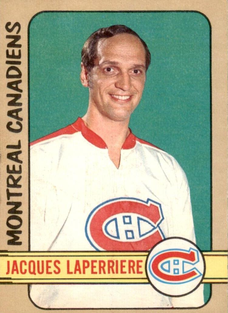 1972 O-Pee-Chee Hockey Jacques Laperriere #205 PSA 7.5
