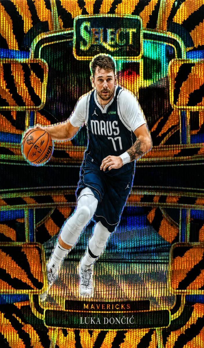 2023 Panini Select Basketball Tiger Luka Doncic #51