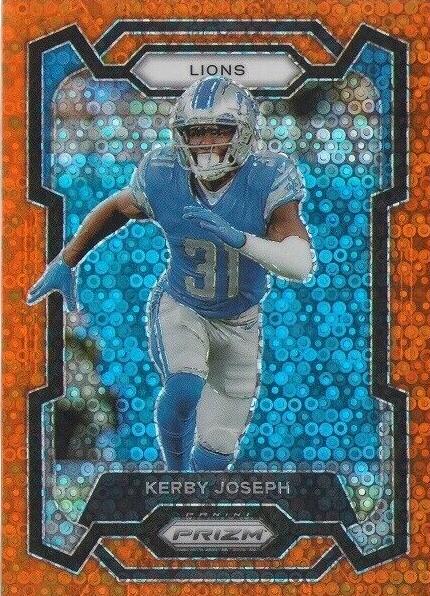 2023 Panini Prizm Football Disco Kerby Joseph #101