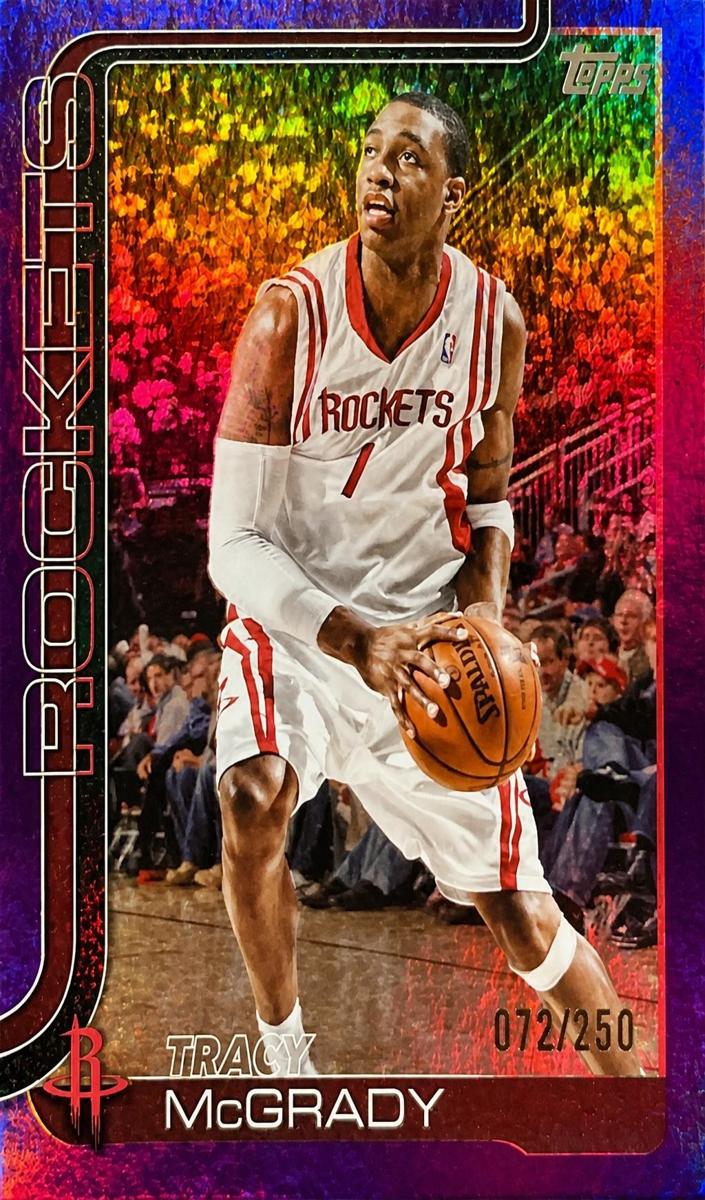 2025 Topps Basketball Purple Holo Foil Tracy McGrady #263