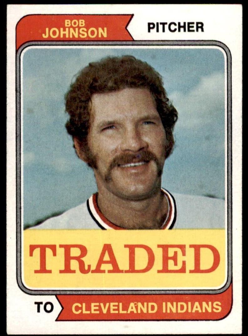 1974 Topps Traded Baseball Bob Johnson #269T PSA 9