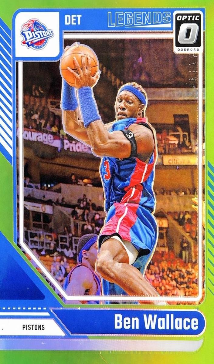 2024 Donruss Optic Basketball Lime Green Ben Wallace #230