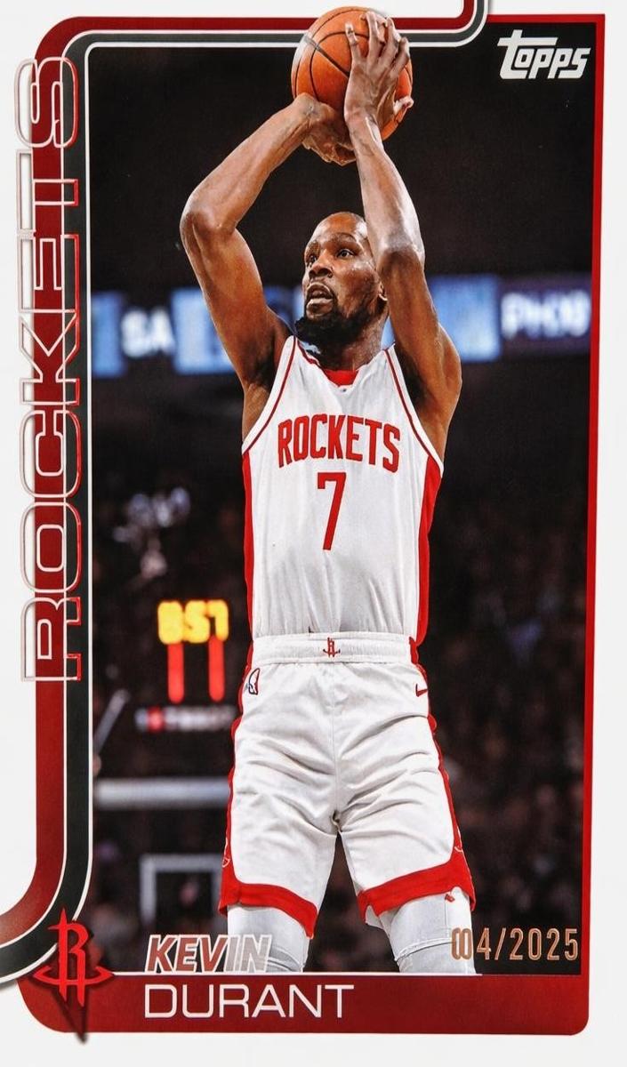 2025 Topps Basketball Kevin Durant #157