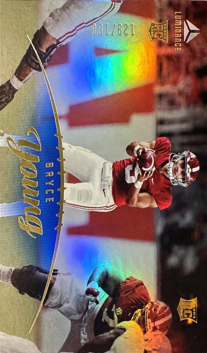 2023 Panini Luminance Football Blue Bryce Young #200