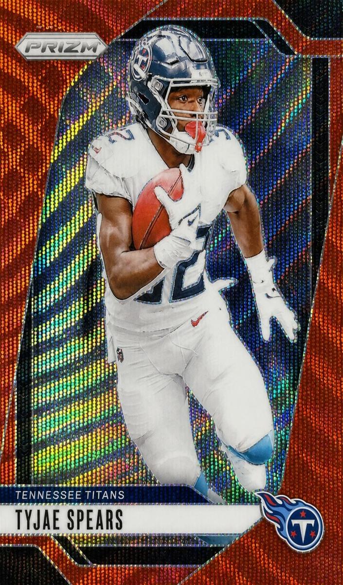 2024 Panini Prizm Football Red Wave Tyjae Spears #278