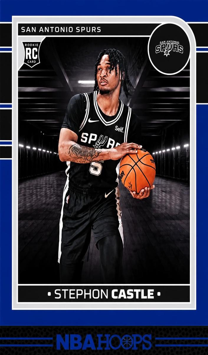 2024 Panini Hoops Basketball Blue Stephon Castle #234