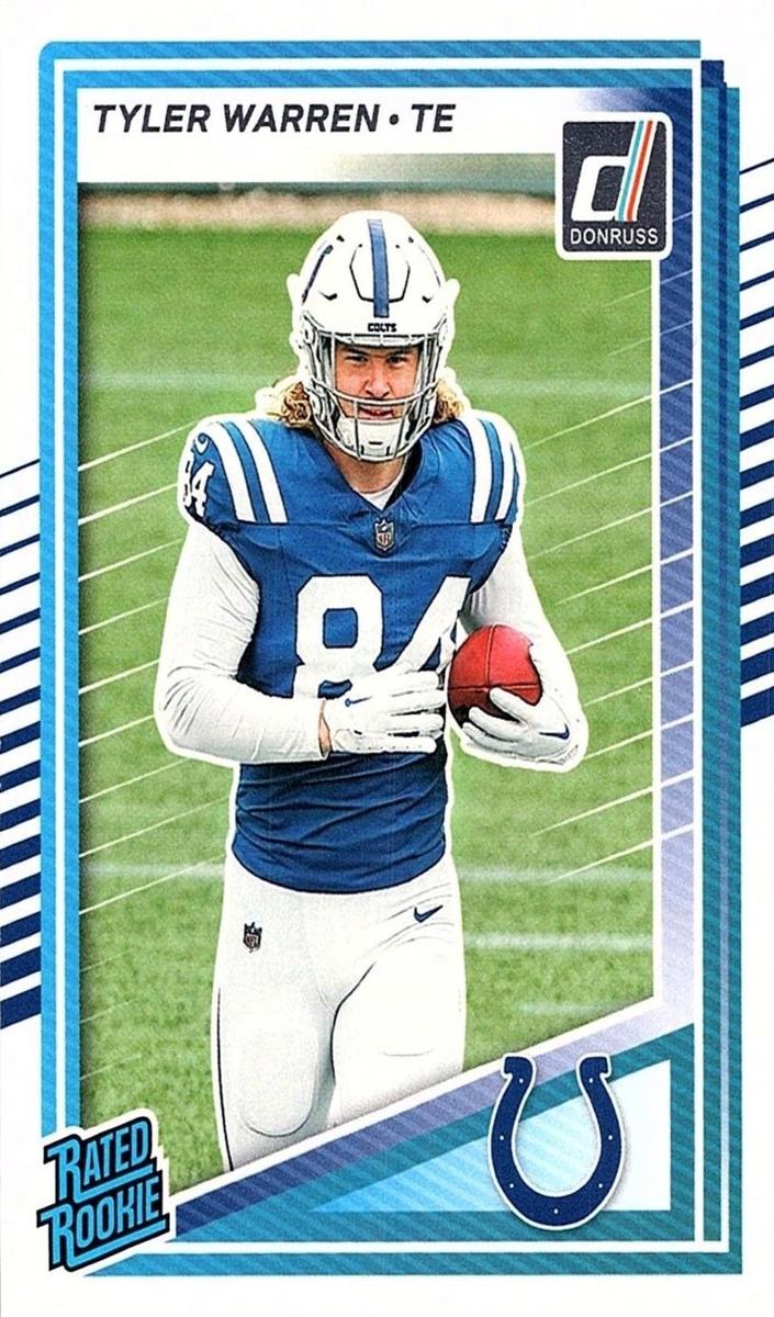2025 Panini Donruss Football Tyler Warren #337 PSA 9