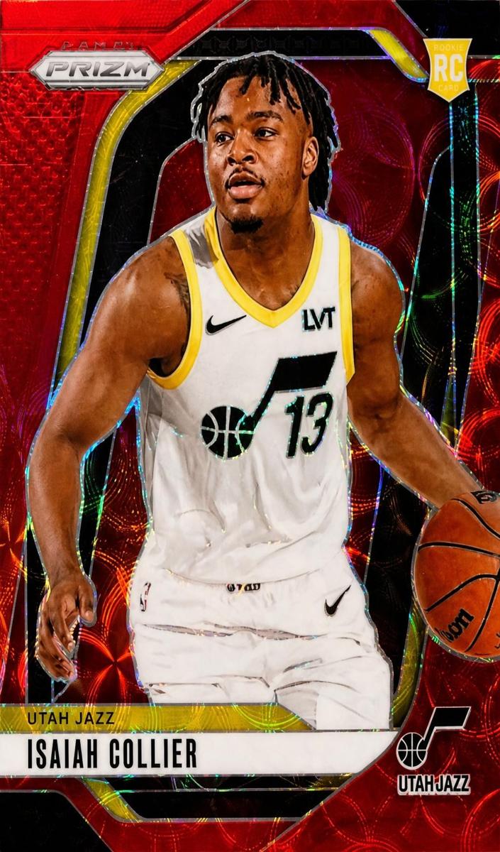 2024 Panini Prizm Basketball Choice Red Isaiah Collier #227
