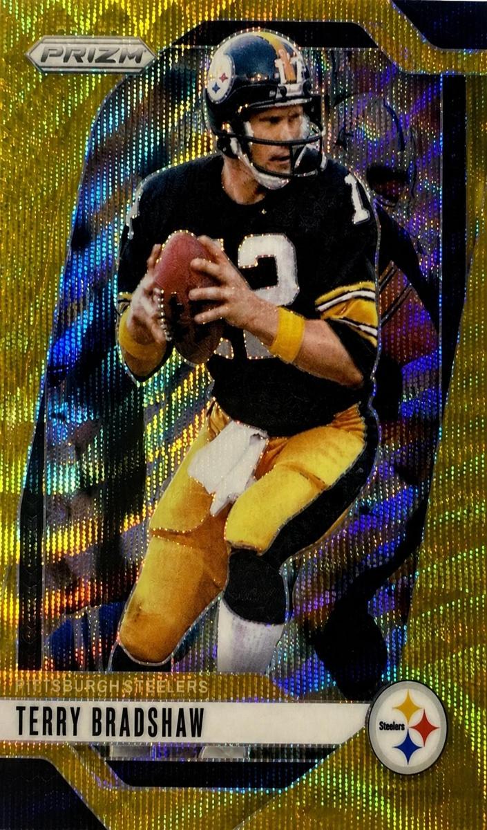 2024 Panini Prizm Football Gold Shimmer Terry Bradshaw #246
