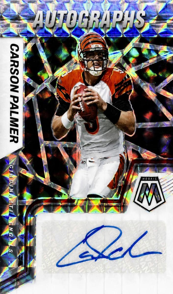 2022 Panini Mosaic Football Carson Palmer #AM-CP PSA 10