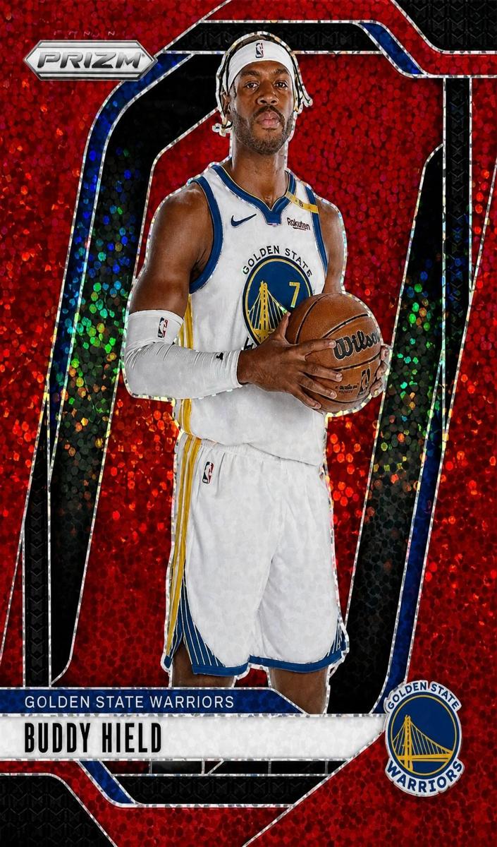 2024 Panini Prizm Basketball Red Sparkle Buddy Hield #200