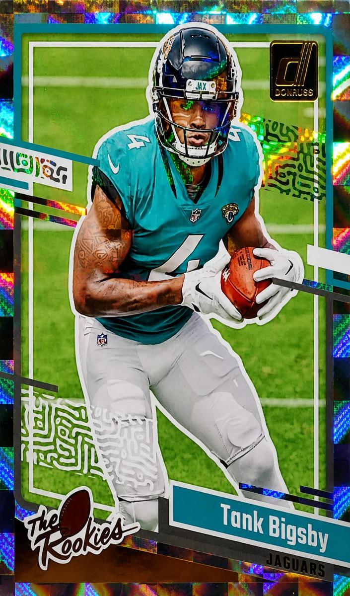 2023 Panini Donruss Football Tank Bigsby #28 SGC 9.5