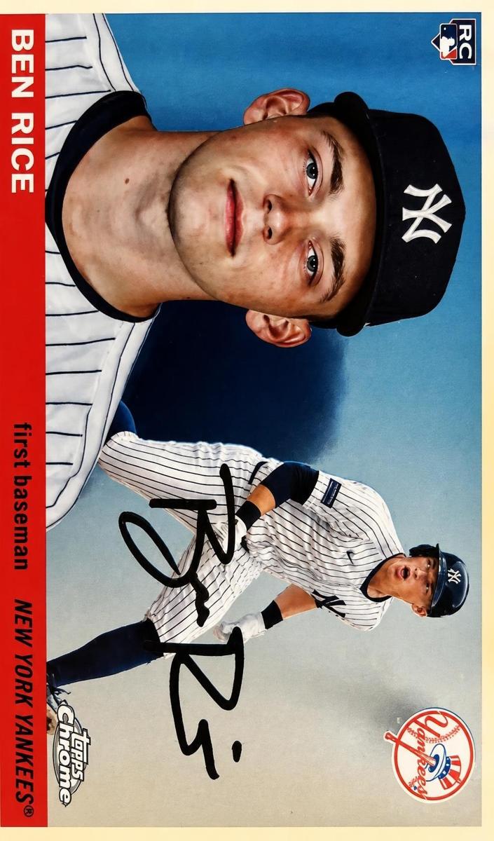2025 Topps Chrome Platinum Baseball Ben Rice #311 RAW Ungraded