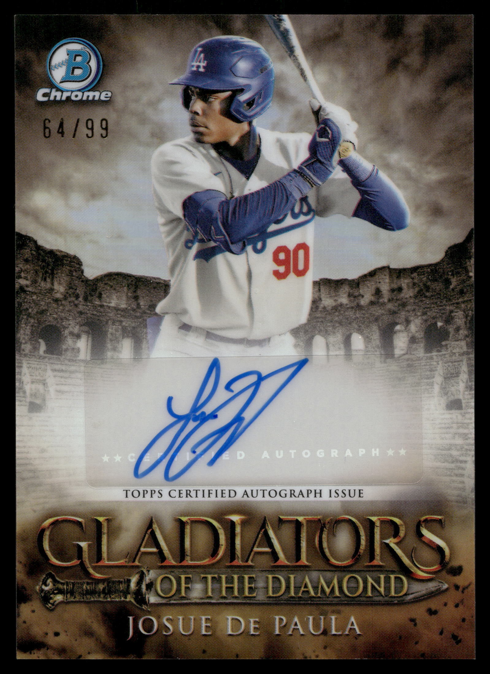 2024 Bowman Chrome Baseball Josue De Paula #GDA-JD