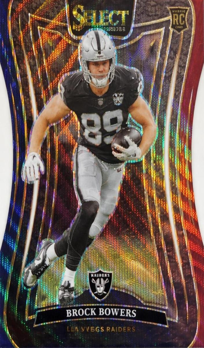 2024 Panini Select Football Tri-Color Brock Bowers #383