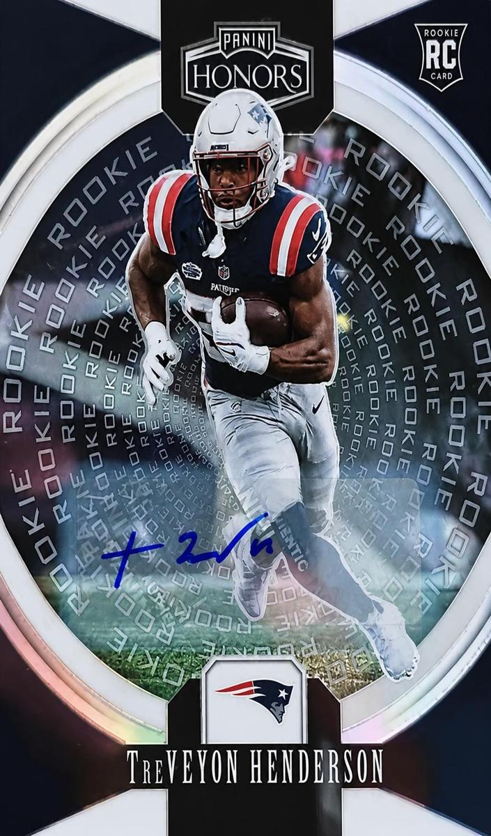 2025 Panini Honors Football TreVeyon Henderson #50