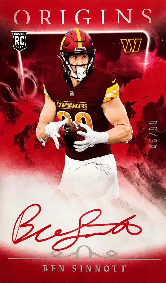 2024 Panini Origins Football Red Ben Sinnott #RAU-BSI