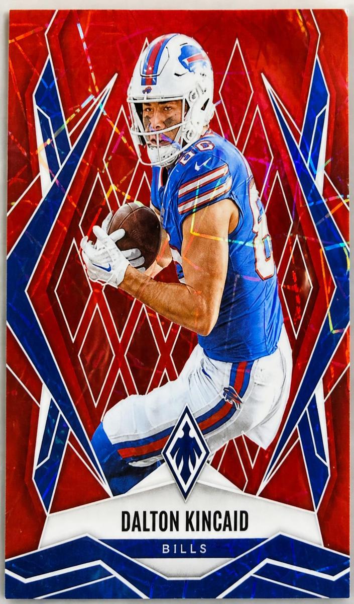 2025 Panini Phoenix Football Red Dalton Kincaid #122
