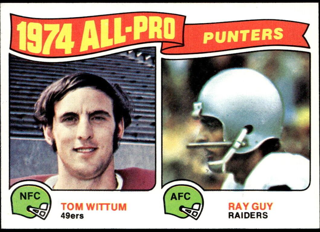 1975 Topps Football Tom Wittum #224 PSA 8