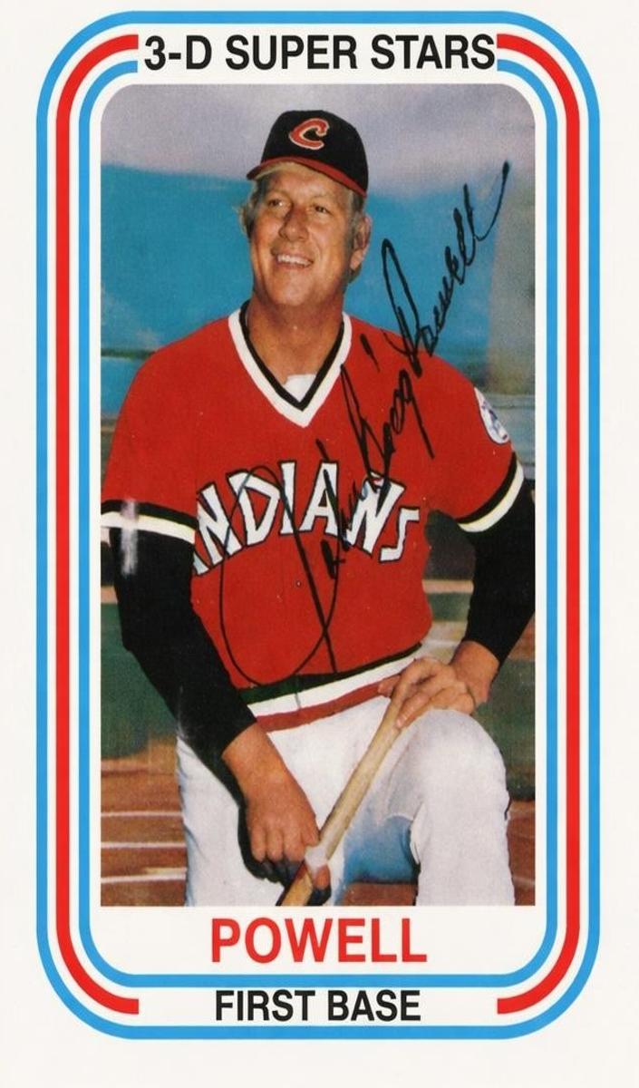 1976 Kellogg's 3-D Superstars Baseball Boog Powell #50 PSA 9