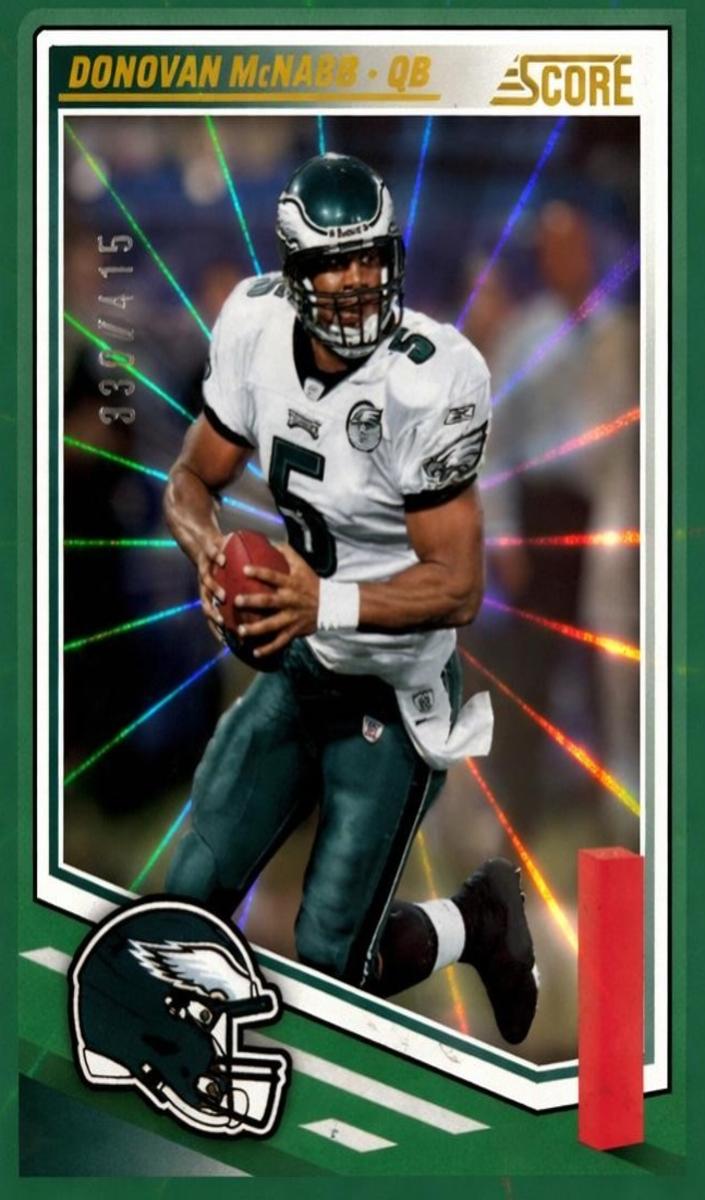 2025 Panini Score Football Spokes Donovan McNabb #283