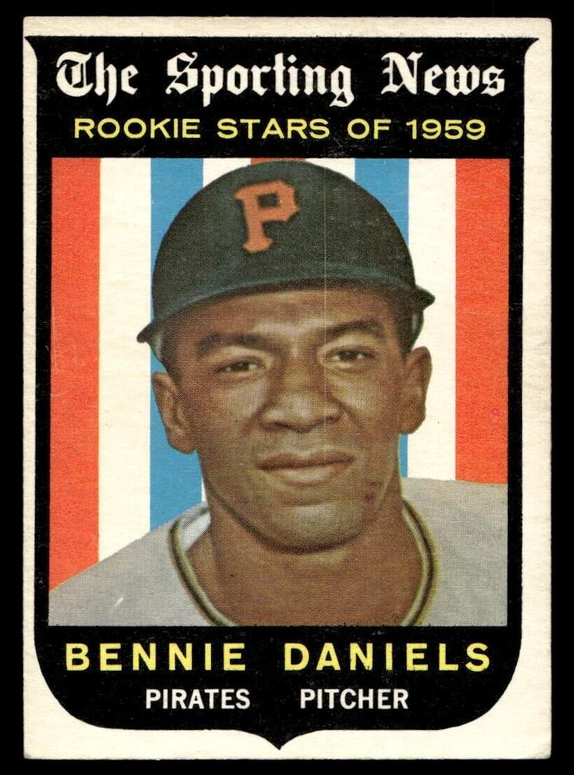 1959 Topps Baseball Bennie Daniels #122 PSA 7