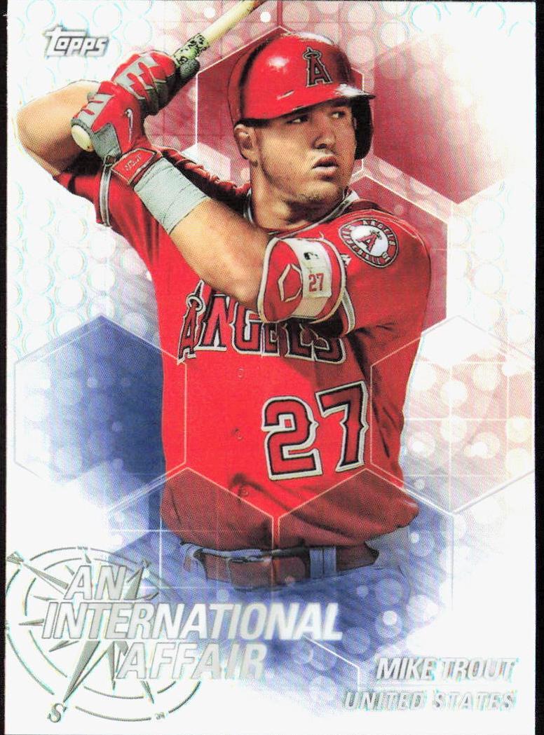 2018 Topps Chrome Update Baseball Mike Trout #IA-MT PSA 10