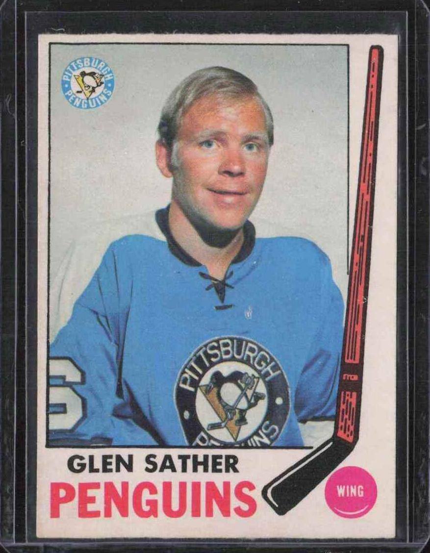 1969 O-Pee-Chee Hockey Glen Sather #116