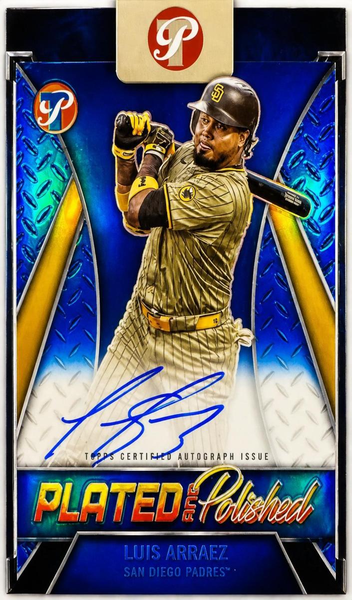2025 Topps Pristine Baseball Blue Refractor Luis Arraez #PAPAV-LA